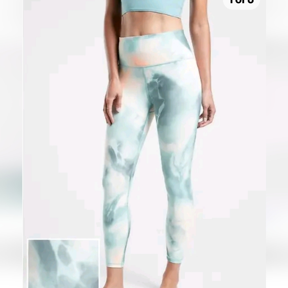Athleta Elation Printed 7/8 Tight Legging